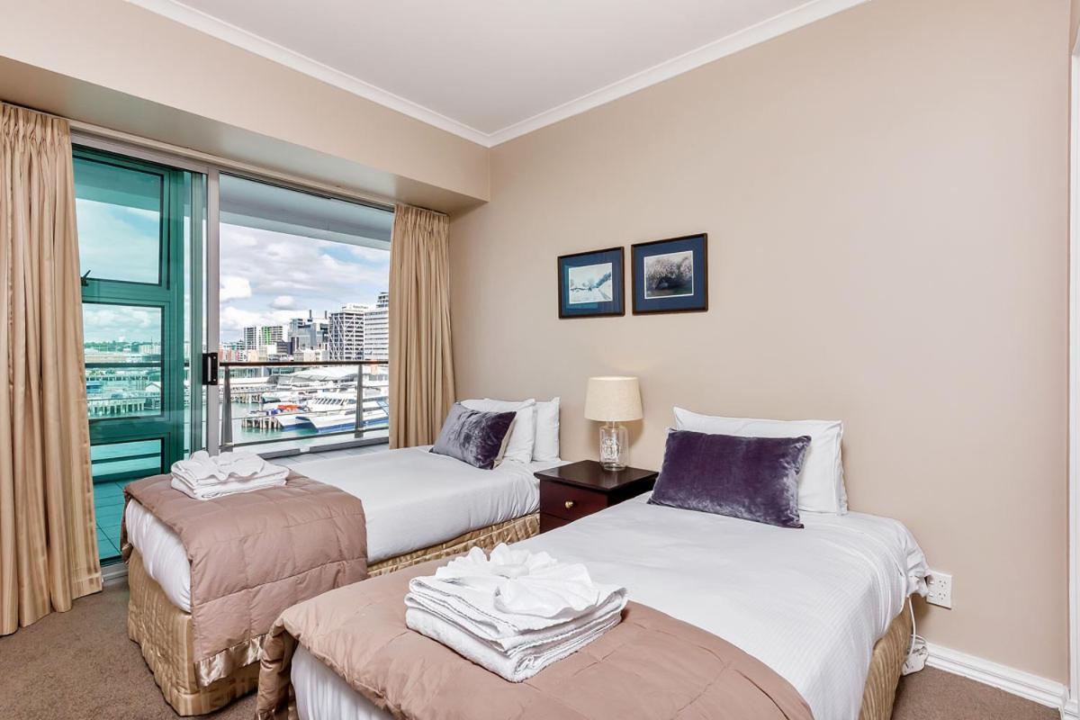 Qv Private Waterfront Apartment - Princes Wharf - 379 오클랜드 외부 사진